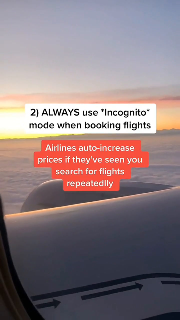 Tiktoker y viajero comparte cuándo se pueden conseguir los vuelos más baratos