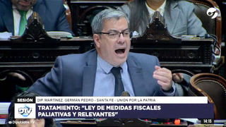 Ley de Bases: Germán Martínez definió al gobierno de Javier Milei como un gobierno "de tramposos"