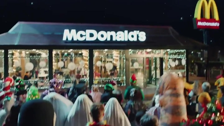 McDonalds Christmas advert 2023
