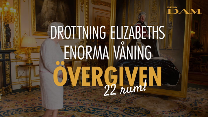 Elizabeths enorma lyxvåning övergiven – 22 rum!