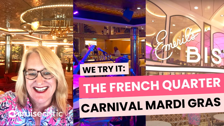 Live From Carnival's Mardi Gras: The French Quarter