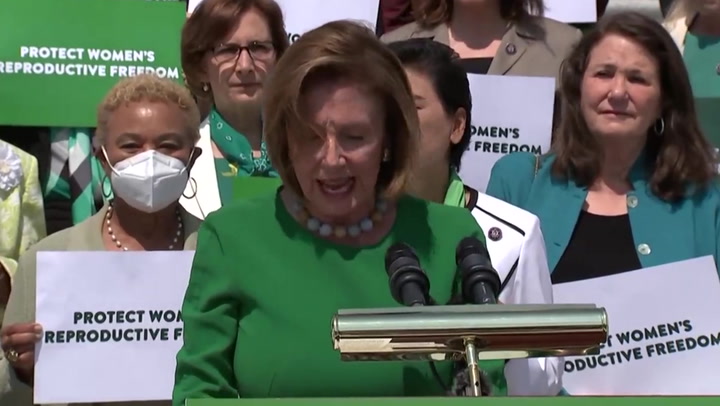 Nancy Pelosi says Supreme Court threw ‘wrecking ball’ at abortion rights ahead of vote on women's rights