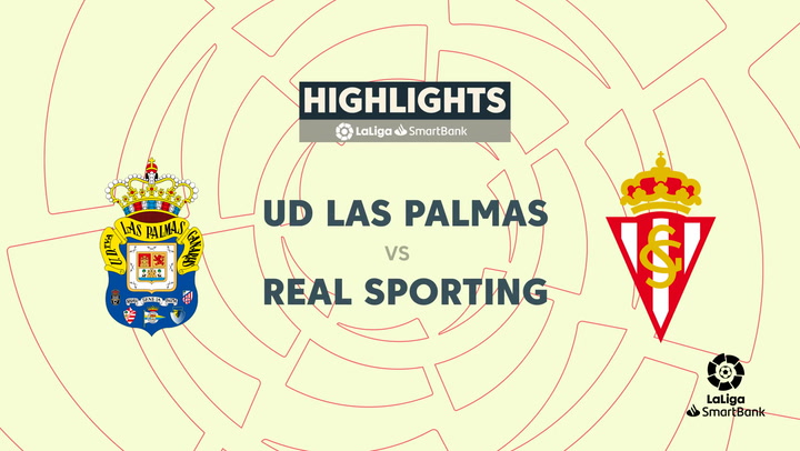 LaLiga SmartBank (J33): Resumen y goles del Las Palmas 1-1 Sporting
