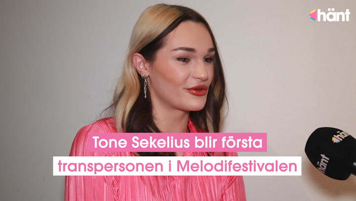 Tone Sekelius blir första transpersonen i Melodifestivalen