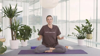 Yoga, der styrker bagdelen