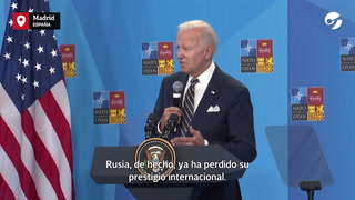Biden dijo que Rusia es la responsable de la suba de precios del petróleo y la crisis alimentaria