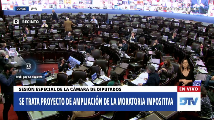 El discurso de Máximo Kirchner en la sesión por la moratoria impositiva