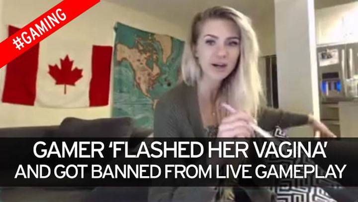 Shows pussy girl twitch Amouranth Banned