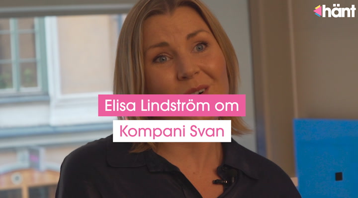 Elisa Lindström om Kompani Svan: "Spännande"