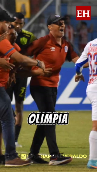 Troglio pide perdón a árbitros tras salir expulsado en el duelo ante Olancho FC