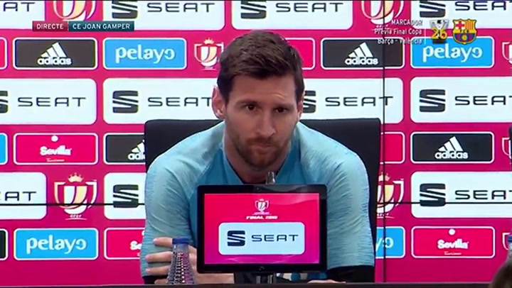 Messi comparó el golpe de Anfield con la derrota en la final del Mundial 2014 - Fuente: FC Barcelona