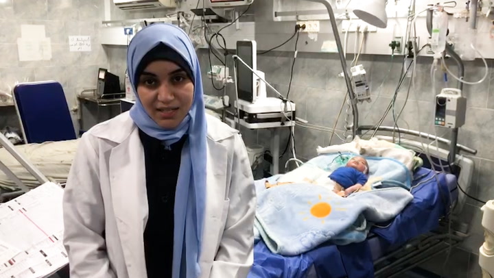 Inside the Gaza hospital where mums are too weak to breastfeed
