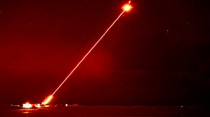 'World-leading' laser beam that travels at speed of light to be fitted on Royal Navy ships by 2027
