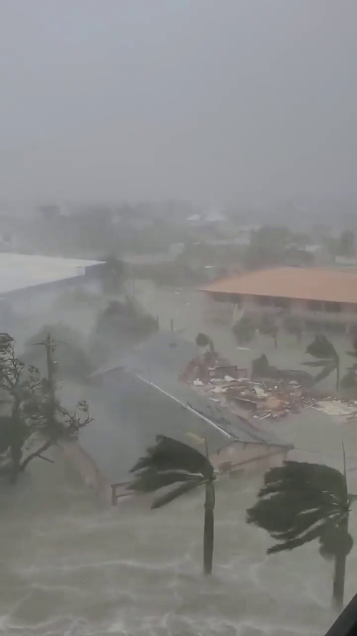 Huracán Ian en Florida: los videos más impactantes