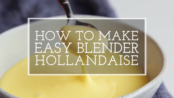 Easy Blender Hollandaise Sauce - Simply Delicious