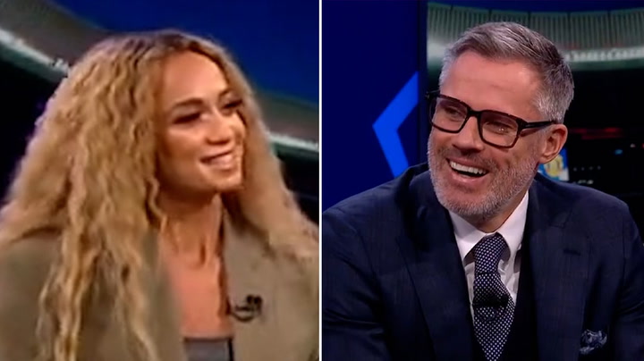 Kate Abdo delivers perfect response to Jamie Carragher after relationship clash