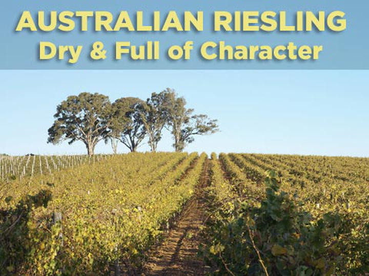 Australian Riesling: Dry & Full of Character