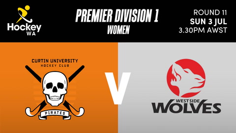 3 July - Hockey WA Womens - R11 - Curtin University v Westside Wolves