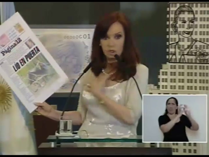 Cristina Kirchner se refirió a una denuncia sobre 32 peones rurales que vivían en condiciones infrah