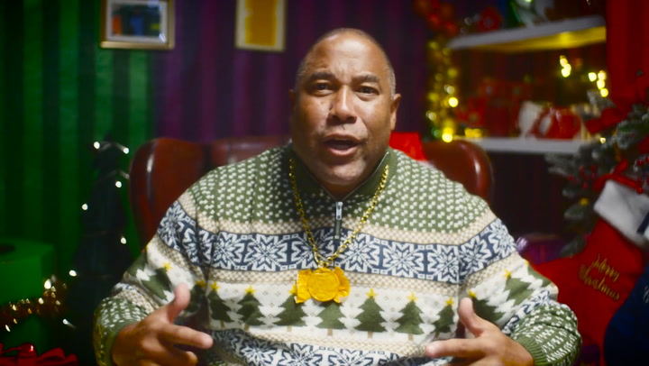 John Barnes rap in Quality Street Christmas advert