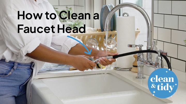 How to Clean Gunk Off Faucets - First Home Love Life