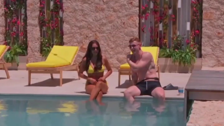 Love Island’s Jack reveals his father is Ronan Keating during chat with Gemma Owen