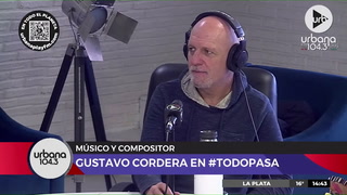 Gustavo Cordera habló de la cancelación