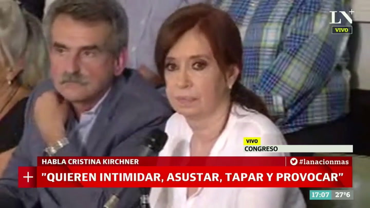 Cristina Kirchner: 'No nos vamos a callar'