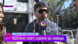 Gustavo Conti explicó por qué se terminó su amistad con Pedro Alfonso