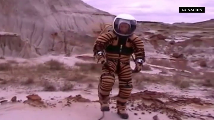 Pablo de León trabaja en un traje espacial para sobrevivir en Marte