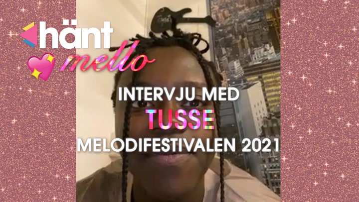 Intervju: Tusse inför Melodifestivalen 2021