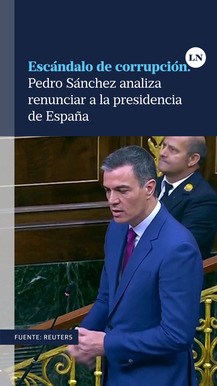 España: el presidente Pedro Sánchez analiza renunciar por una investigación contra su esposa