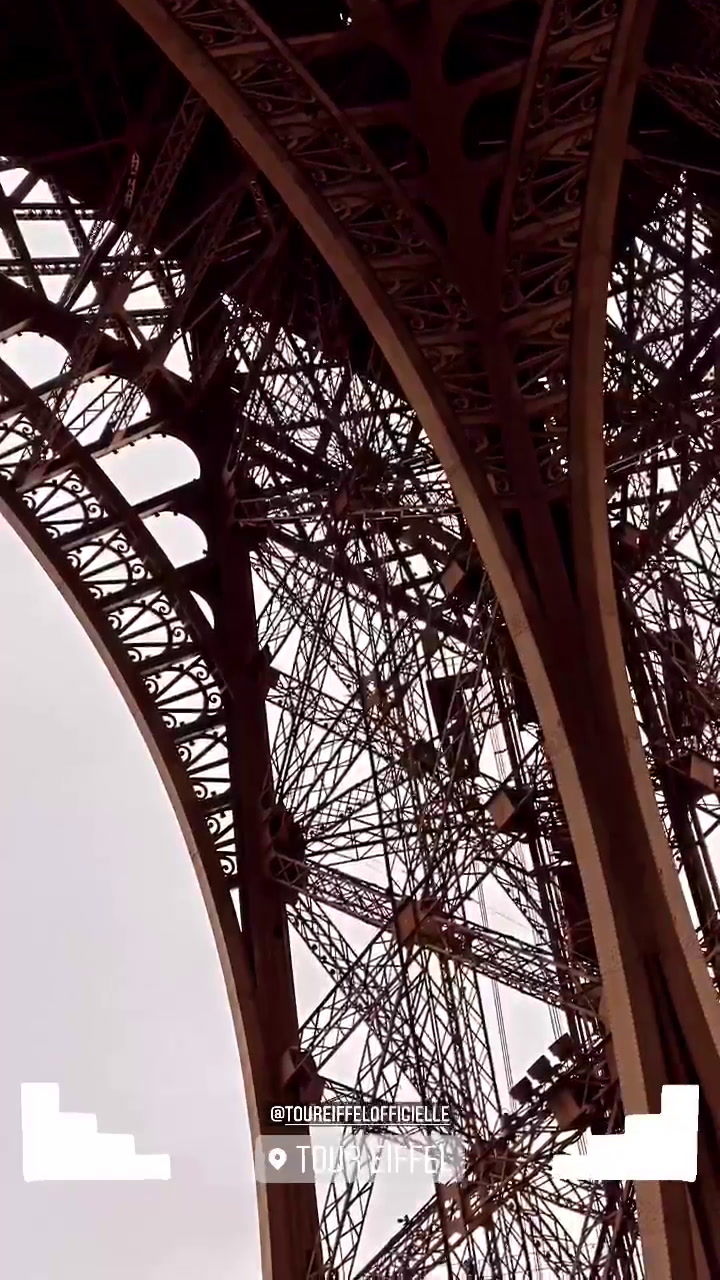 Así entrenaron en la Torre Eiffel