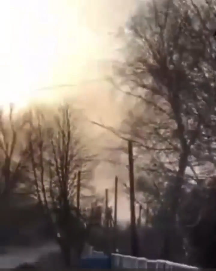 Un helicóptero ruso se parte en dos tras ser alcanzado por un misil británico lanzado por ucranianos