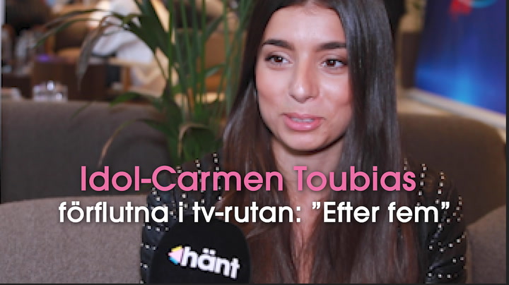 Idol-Carmen Toubias förflutna i tv-rutan: ”Efter fem”
