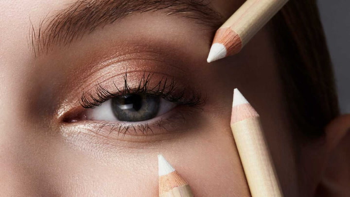 White eye makeup  HOWTOWEAR Fashion