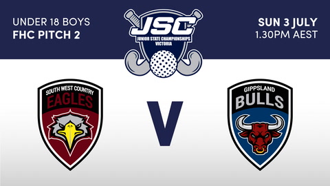 3 July - Hockey Vic Jsc - Fc2 - Eagles V Bulls