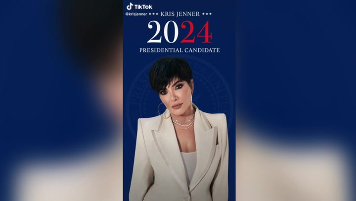 Kris Jenner teases 2024 presidential election bid