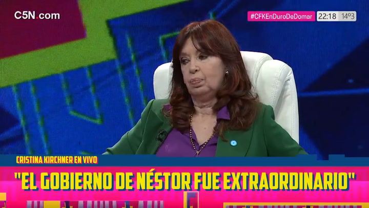 Cristina Kirchner sobre el intento de asesinato: 'Pensaba que era imposible que eso me pase'