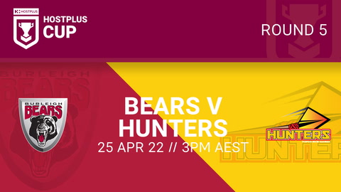 Burleigh Bears - HC v PNG Hunters - HC