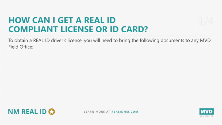Así se puede tramitar la identificación Real ID en Nuevo México