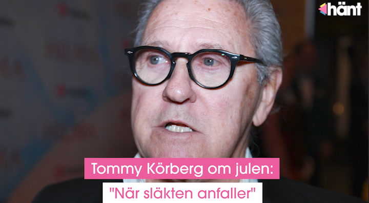 Tommy Körbergs starka ord om julen: "Släkten anfaller"