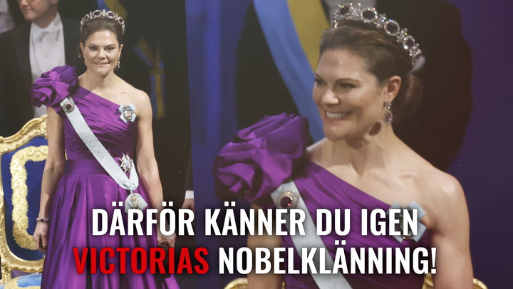 Därför känner du igen Victorias otroliga Nobelklänning!