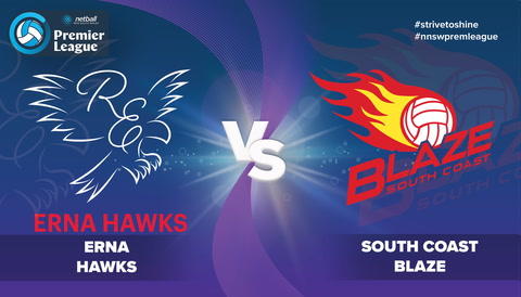 ERNA Hawks - u23 v South Coast Blaze - U23