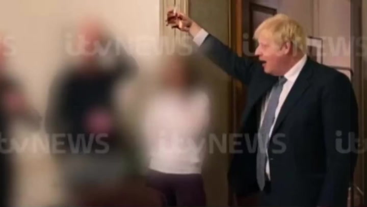 Partygate: Boris Johnson was ‘raising a glass to someone leaving’ says Grant Shapps