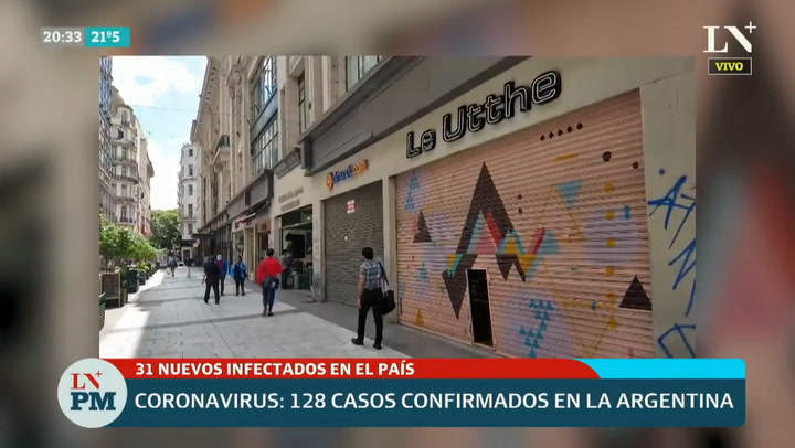 Coronavirus en Argentina: confirmaron 31 casos y llegan a 128 en el país