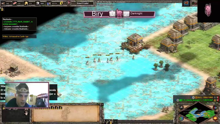 La partida de Age Of Empires que ganó BiryArg