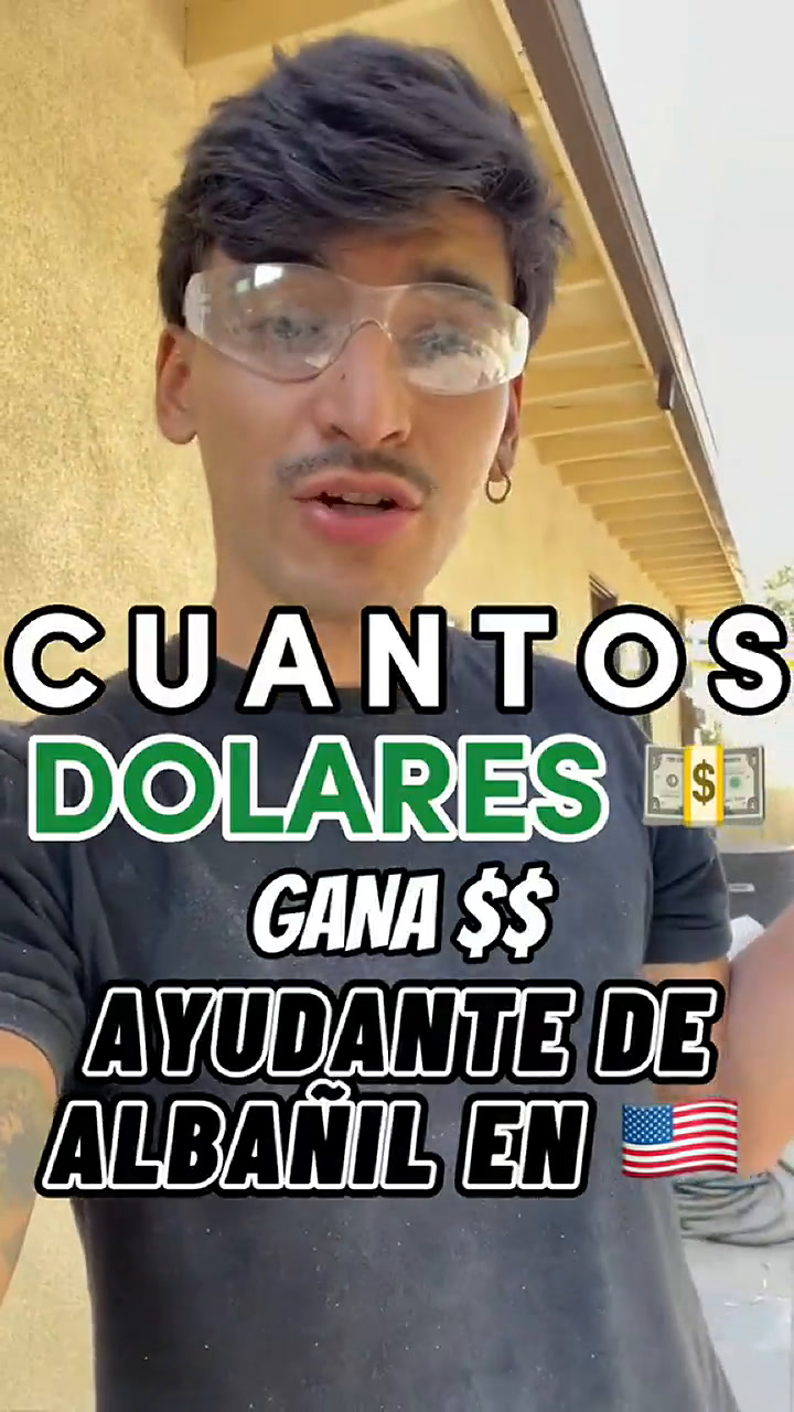 Go Julito muestra cuántos dólares gana un ayudante de albañil en Estados Unidos