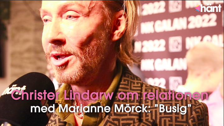 Christer Lindarw om relationen med Marianne Mörck: ”Busig”