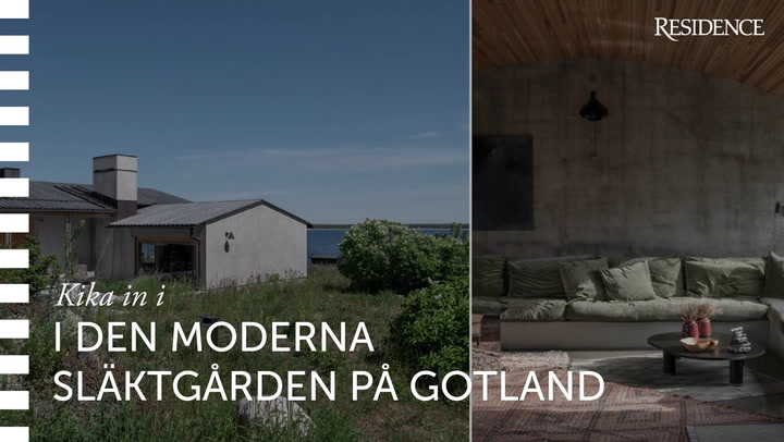 TV: Kika in i den moderna släktgården på Gotland